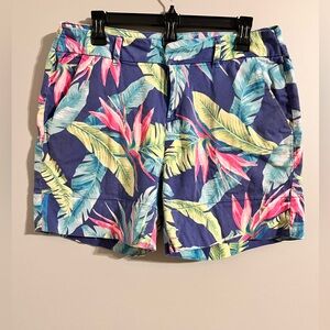 Caribbean Joe tropical print shorts